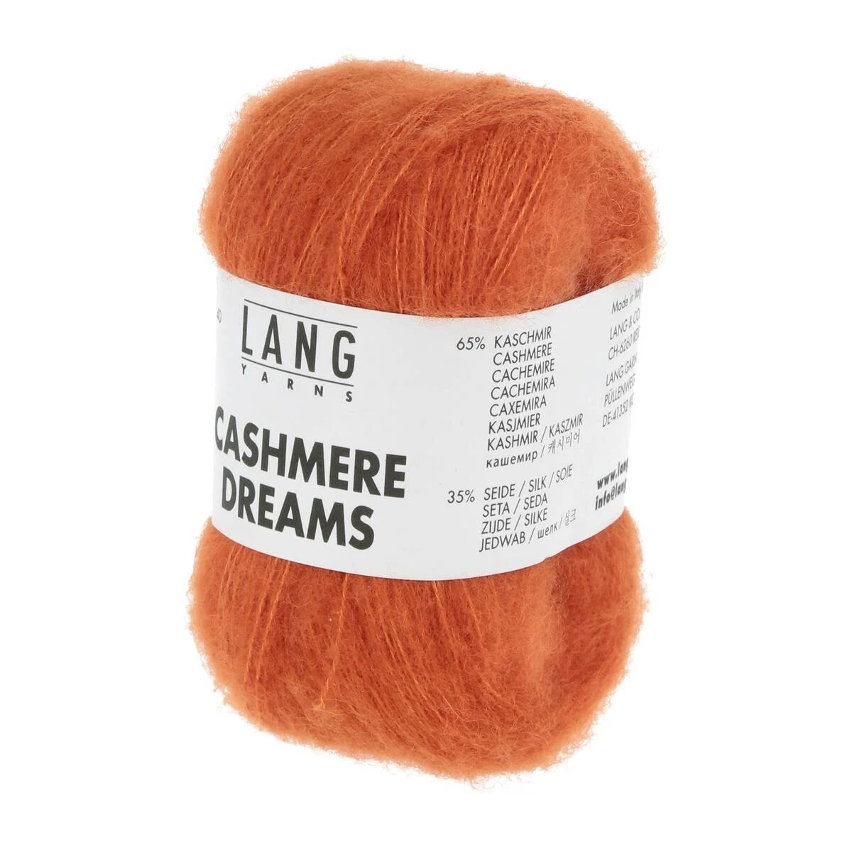 Lang Yarns - Cashmere Dreams 0159 orange
