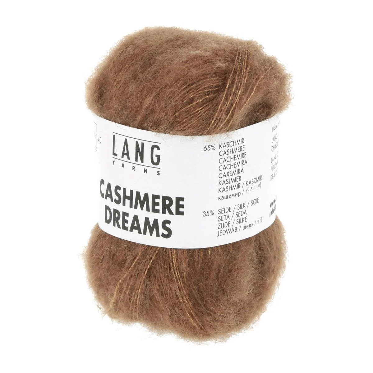 Lang Yarns - Cashmere Dreams 0168 braun