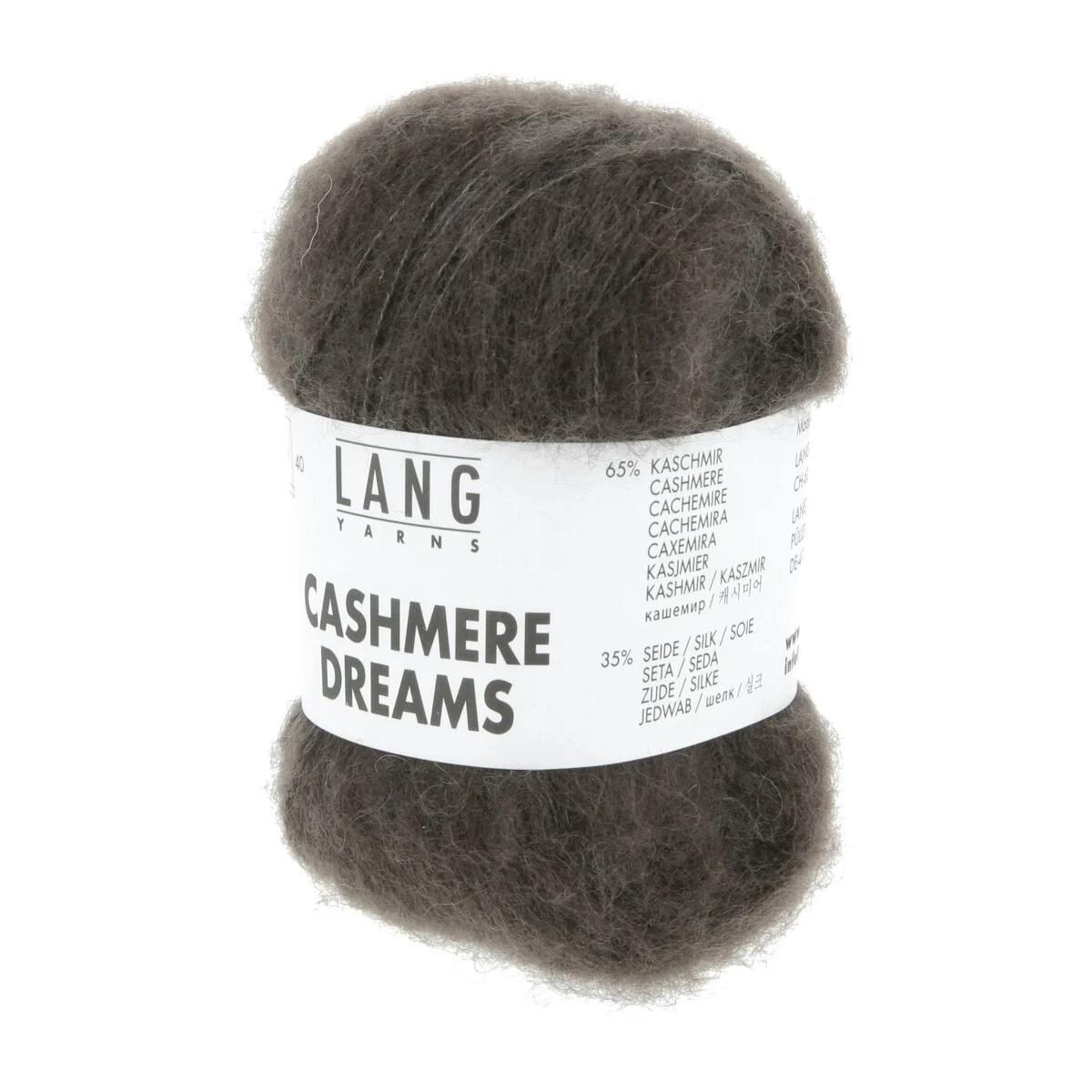 Lang Yarns - Cashmere Dreams 0268 espresso