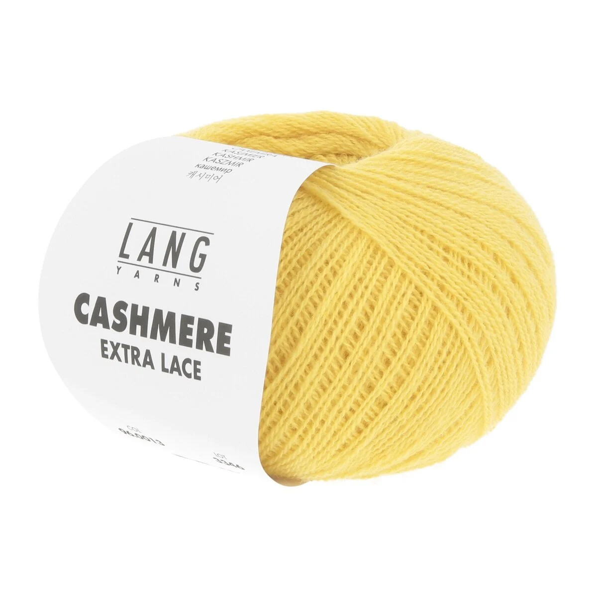 Lang Yarns - Cashmere Extra Lace 0013 gelb