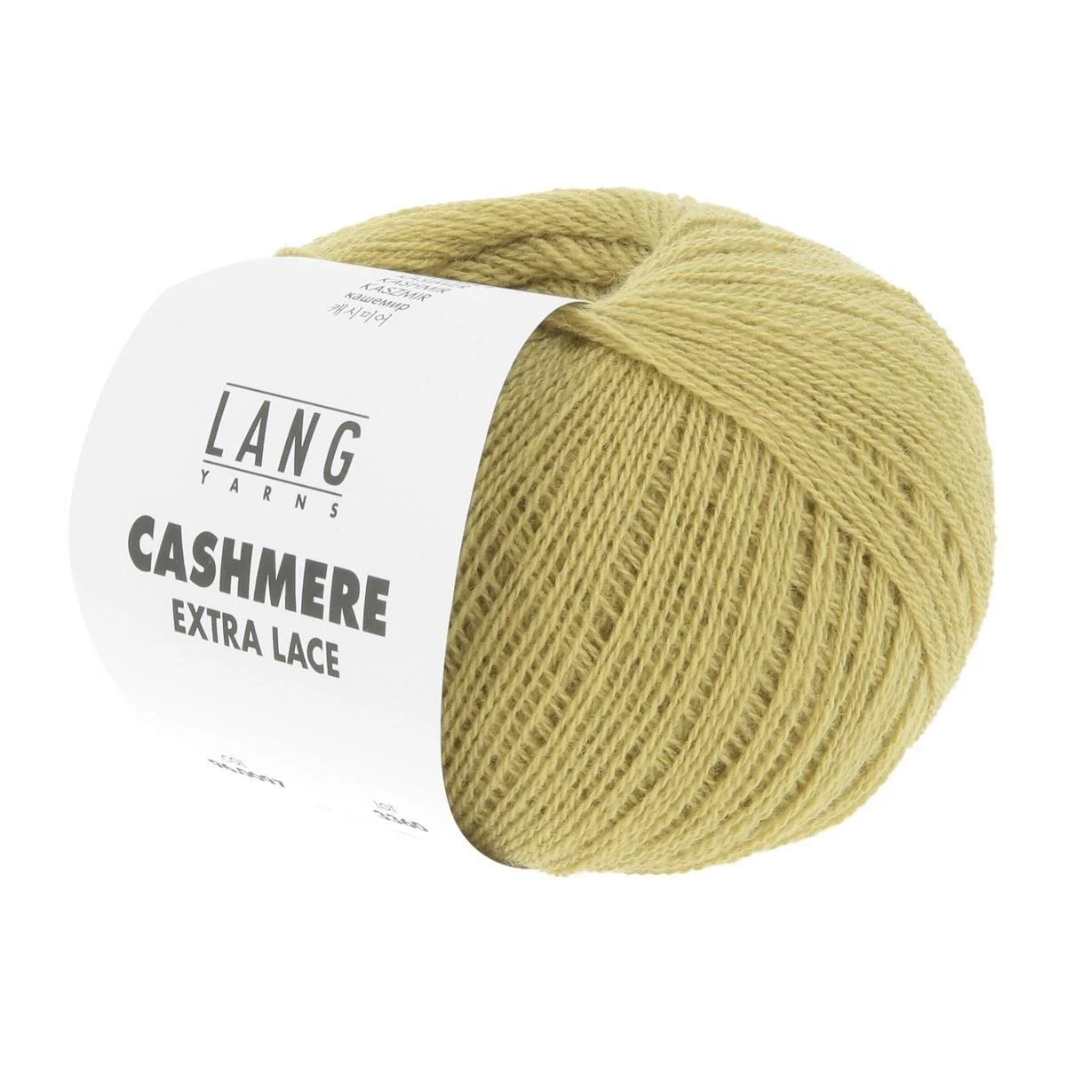 Lang Yarns - Cashmere Extra Lace 0097 olive hell