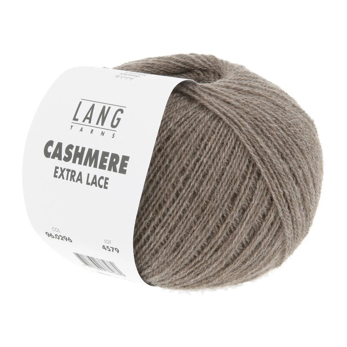 Lang Yarns - Cashmere Extra Lace 0296 stein melange