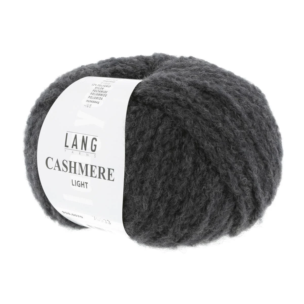 Lang Yarns - Cashmere Light 0070 anthrazit