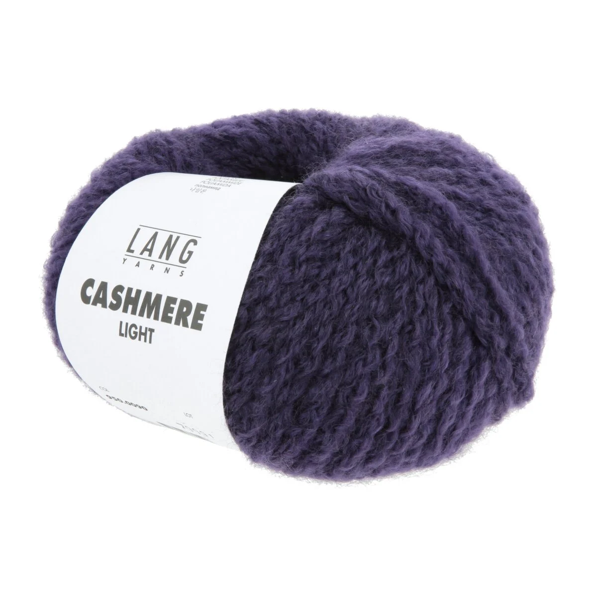 Lang Yarns - Cashmere Light 0090 dunkelviolett