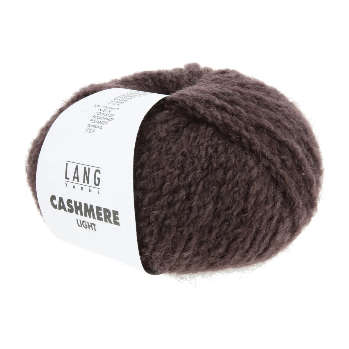 Lang Yarns - Cashmere Light 0161 rotbraun