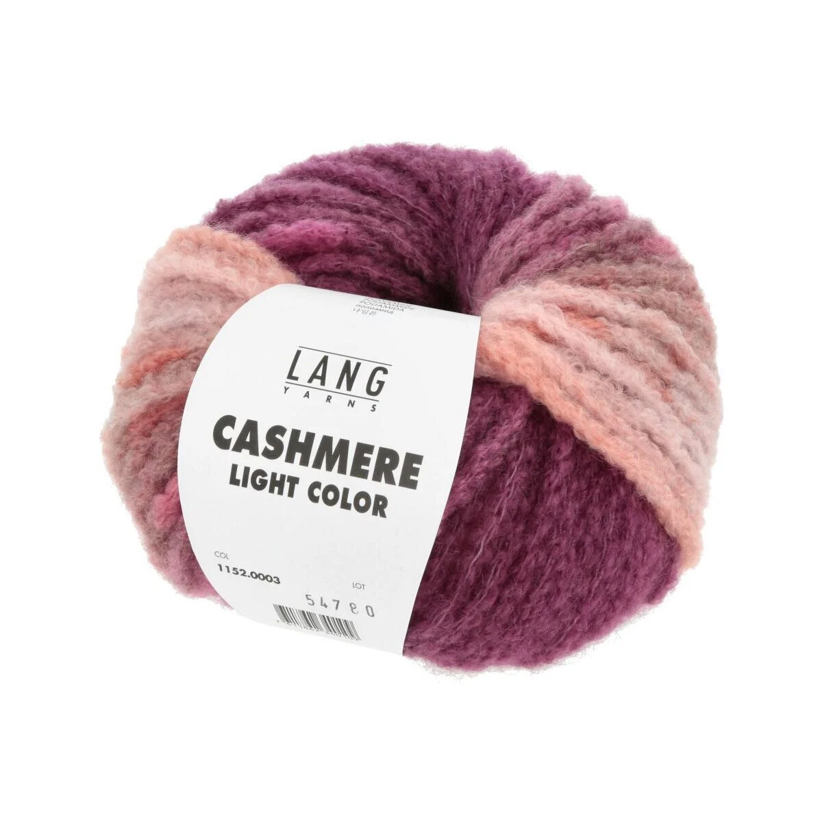 Lang Yarns - Cashmere Light Color 0003 orange rot lachs