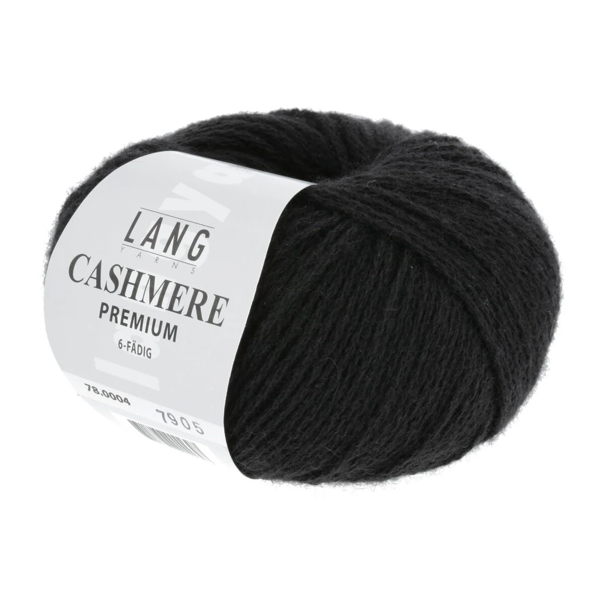 Lang Yarns - Cashmere Premium 0004 schwarz