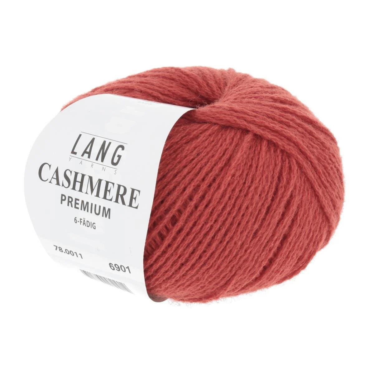 Lang Yarns - Cashmere Premium 0011 ziegelrot