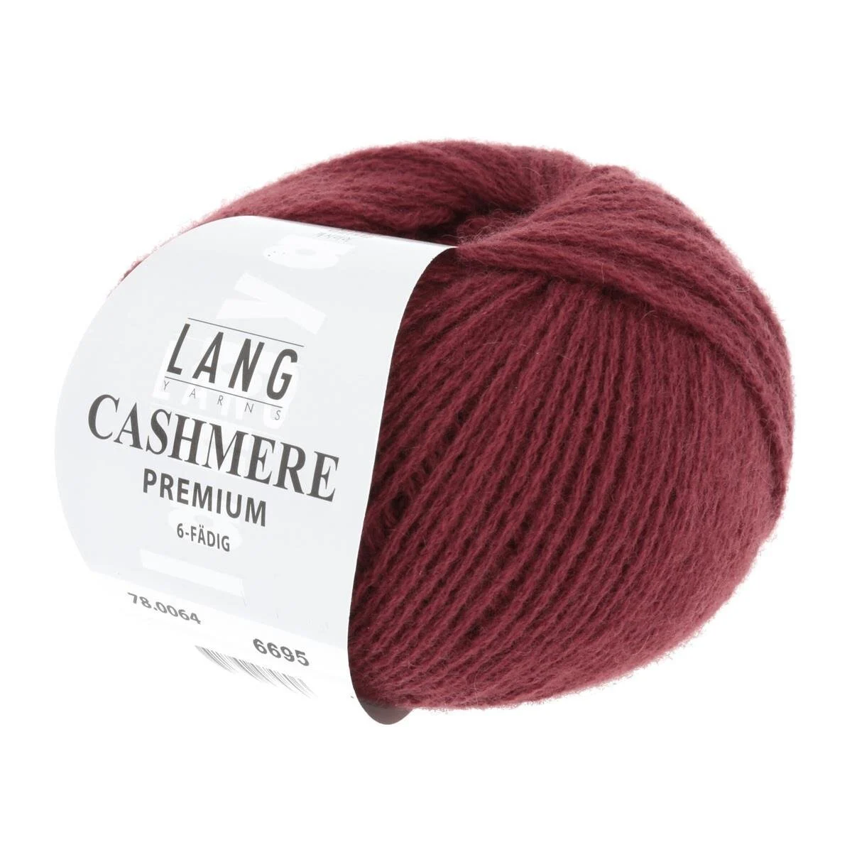 Lang Yarns - Cashmere Premium 0064 bordeaux melange