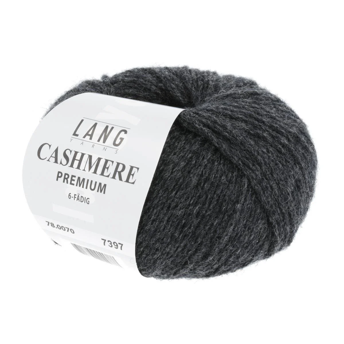 Lang Yarns - Cashmere Premium 0070 anthrazit melange