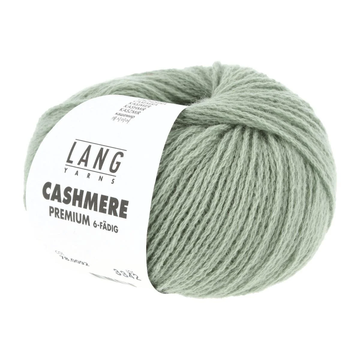 Lang Yarns - Cashmere Premium 0092 salbei