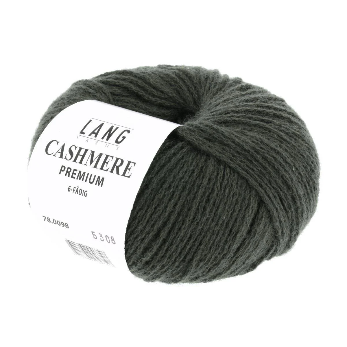 Lang Yarns - Cashmere Premium 0098 olive dunkel