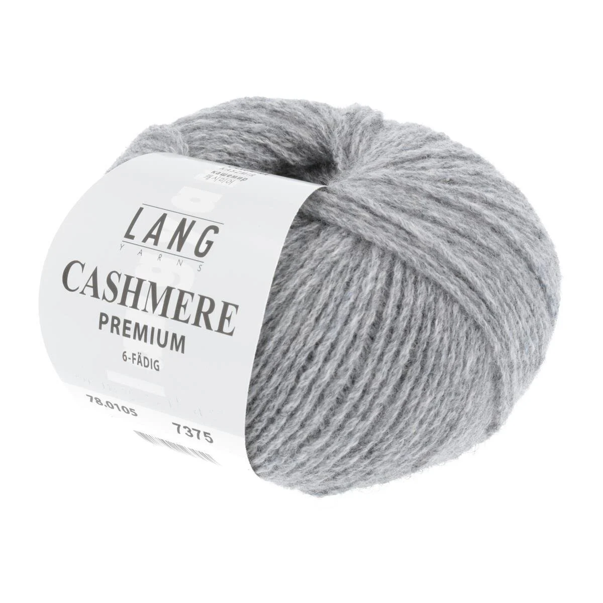 Lang Yarns - Cashmere Premium 0105 aschgrau melange