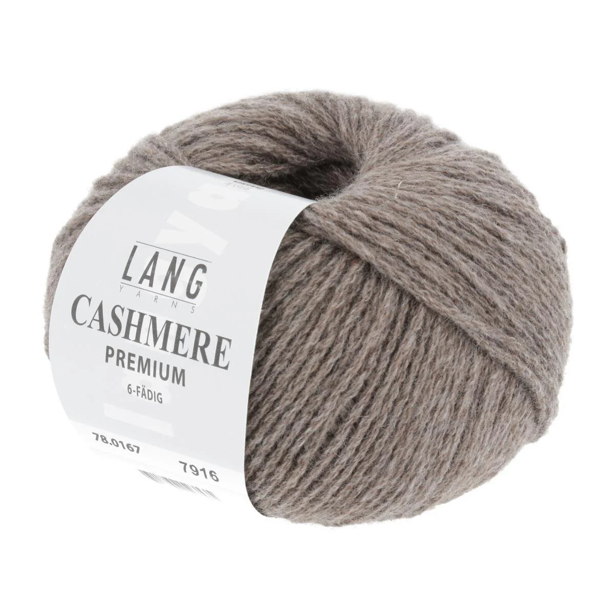 Lang Yarns - Cashmere Premium 0167 hellbraun melange