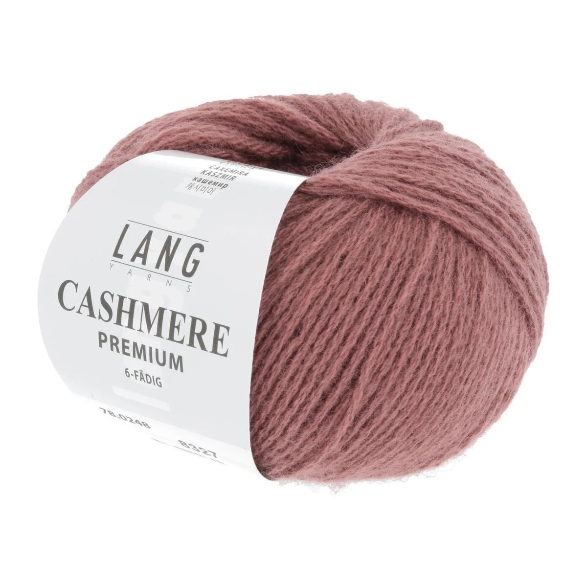 Lang Yarns - Cashmere Premium 0248 rosenholz