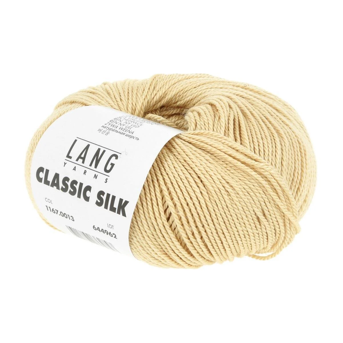 Lang Yarns - Classic Silk 0013 hellgelb