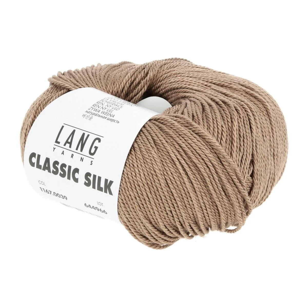 Lang Yarns - Classic Silk 0039 camel