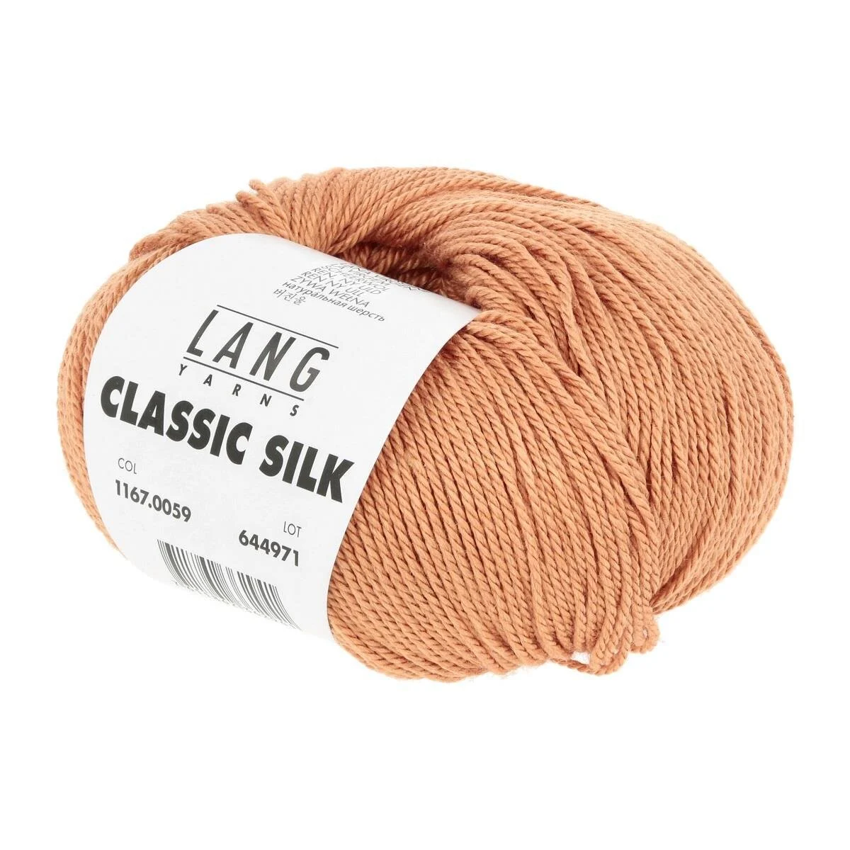 Lang Yarns - Classic Silk 0059 mandarine