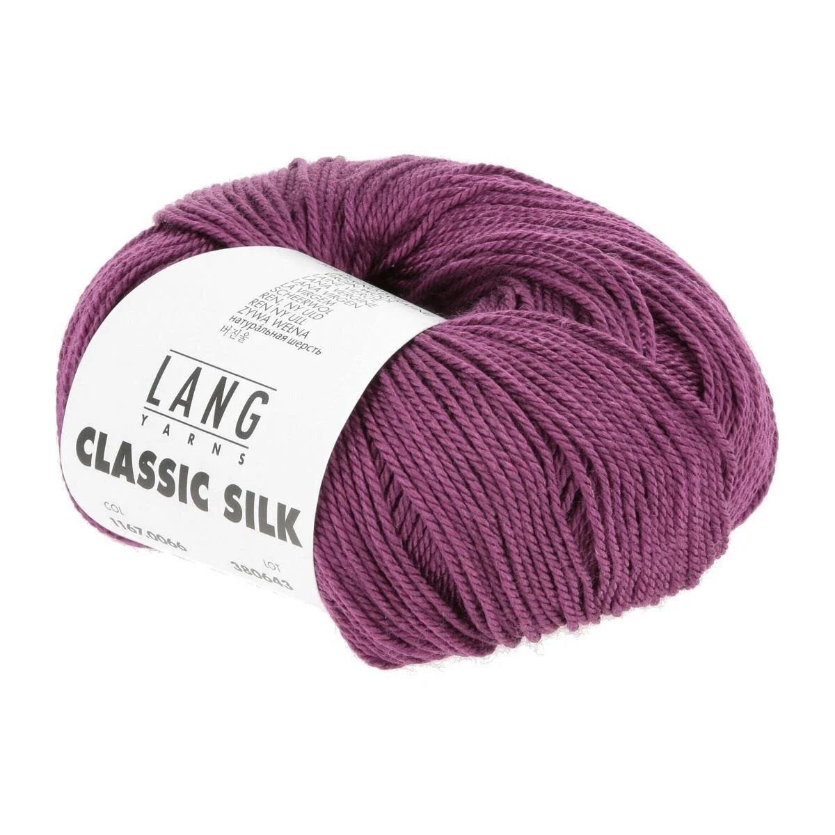 Lang Yarns - Classic Silk 0066 beere