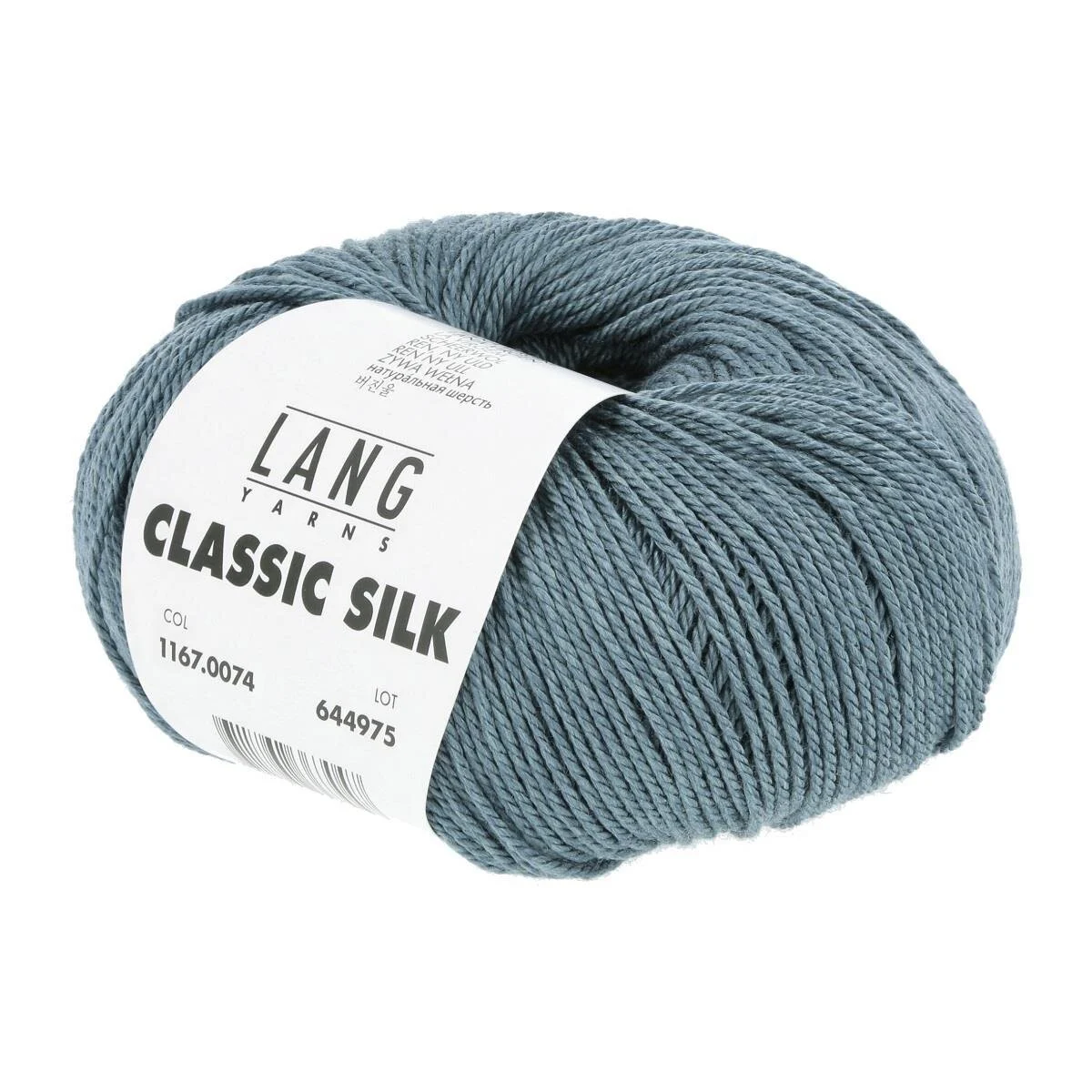 Lang Yarns - Classic Silk 0074 atlantik