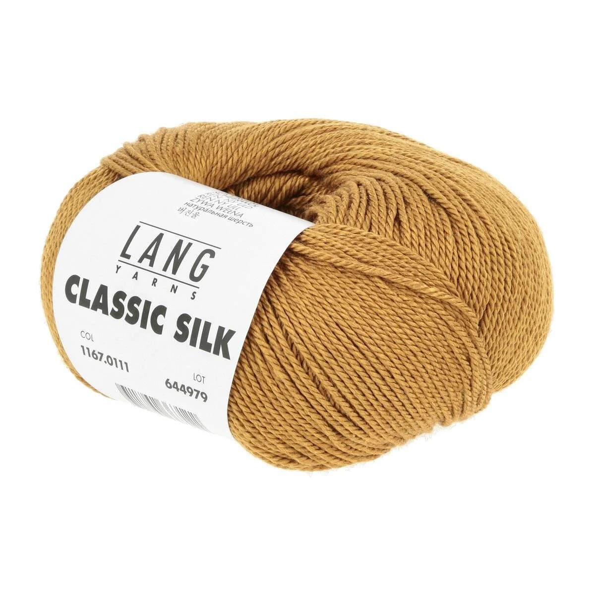 Lang Yarns - Classic Silk 0111 ocker