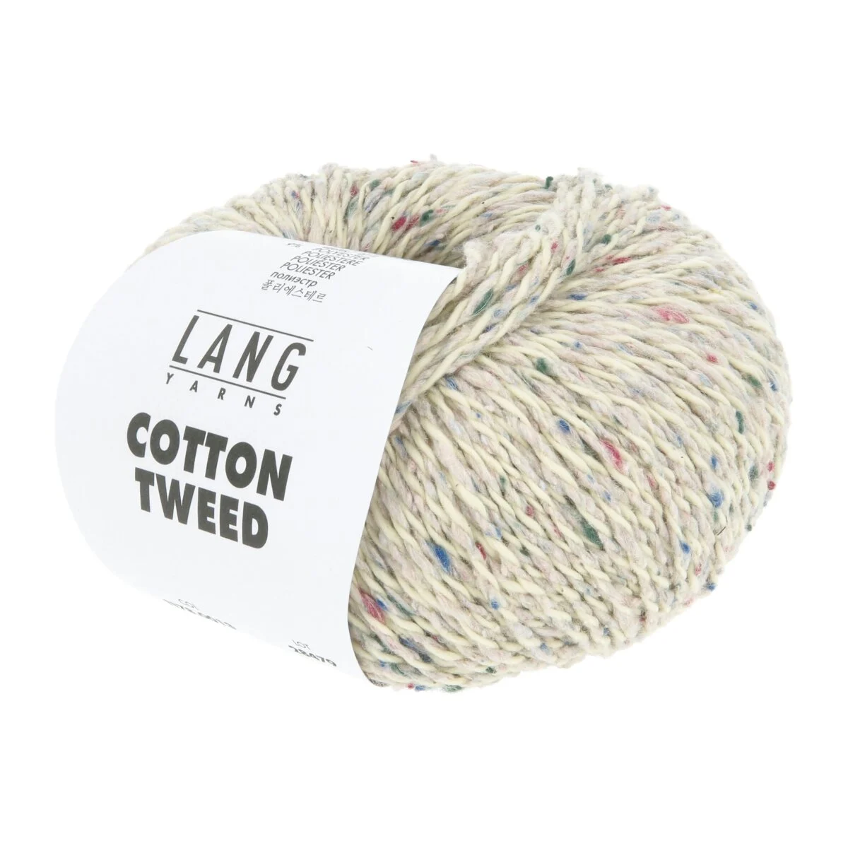 Lang Yarns - Cotton Tweed 0013 babygelb