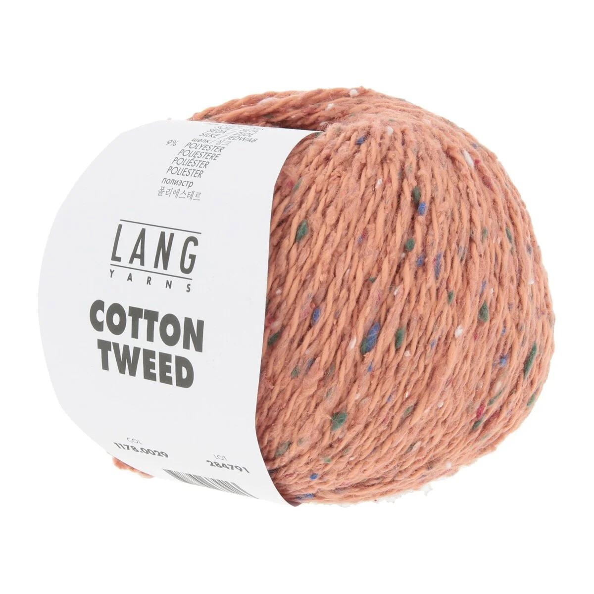 Lang Yarns - Cotton Tweed 0029 melone