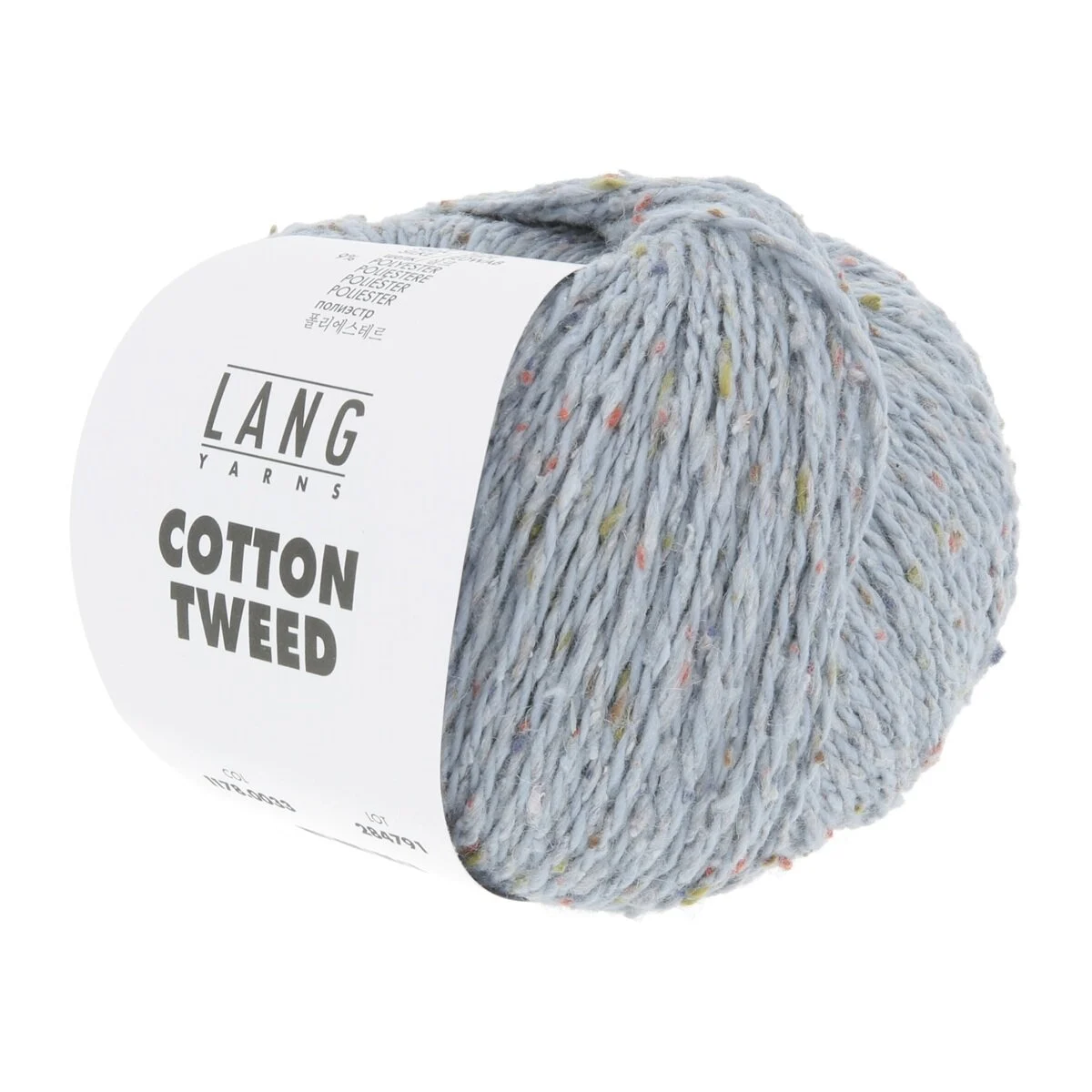 Lang Yarns - Cotton Tweed 0033 jeans hell