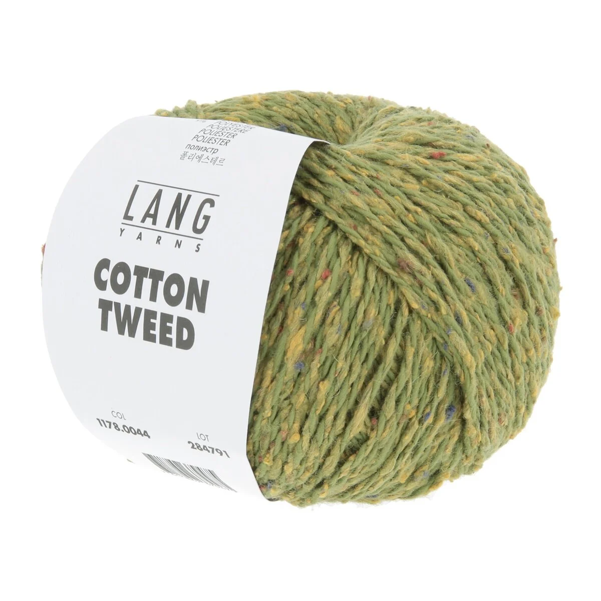 Lang Yarns - Cotton Tweed 0044 lime