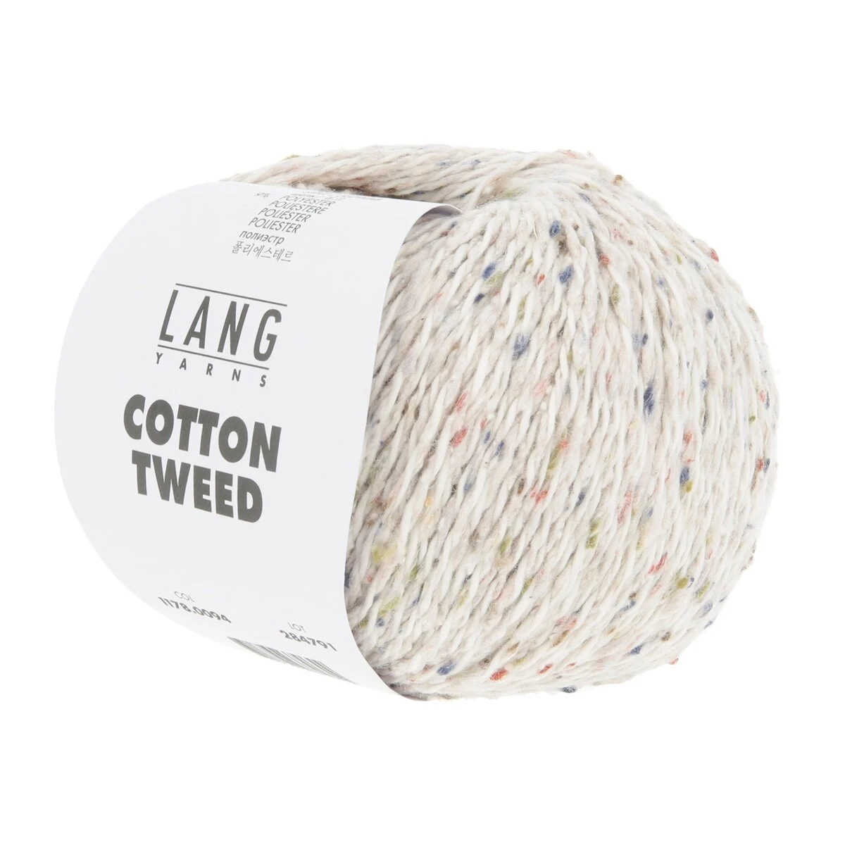 Lang Yarns - Cotton Tweed 0094 offwhite