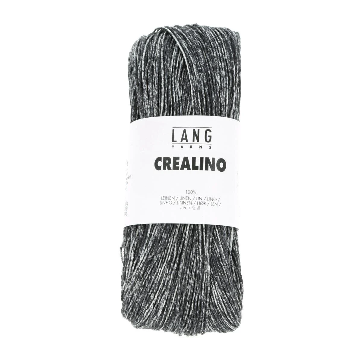 Lang Yarns - Crealino 0104 schwarz weiss