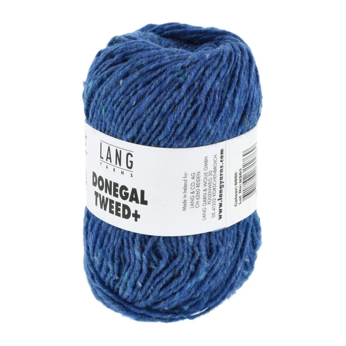 Lang Yarns - Donegal Tweed+ 0006 royal blau