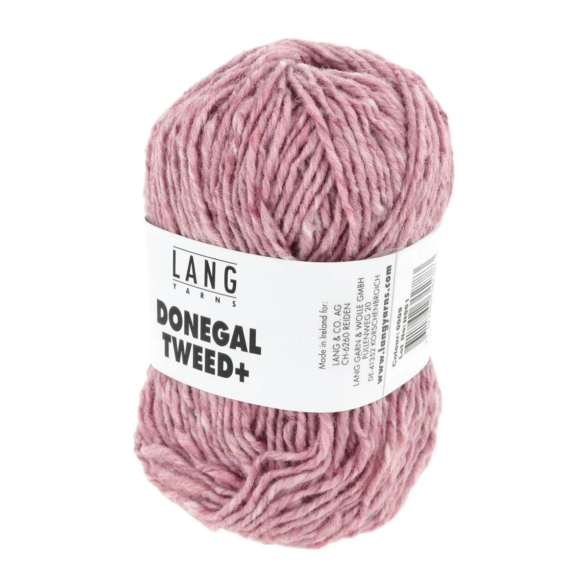 Lang Yarns - Donegal Tweed+ 0009 rosa