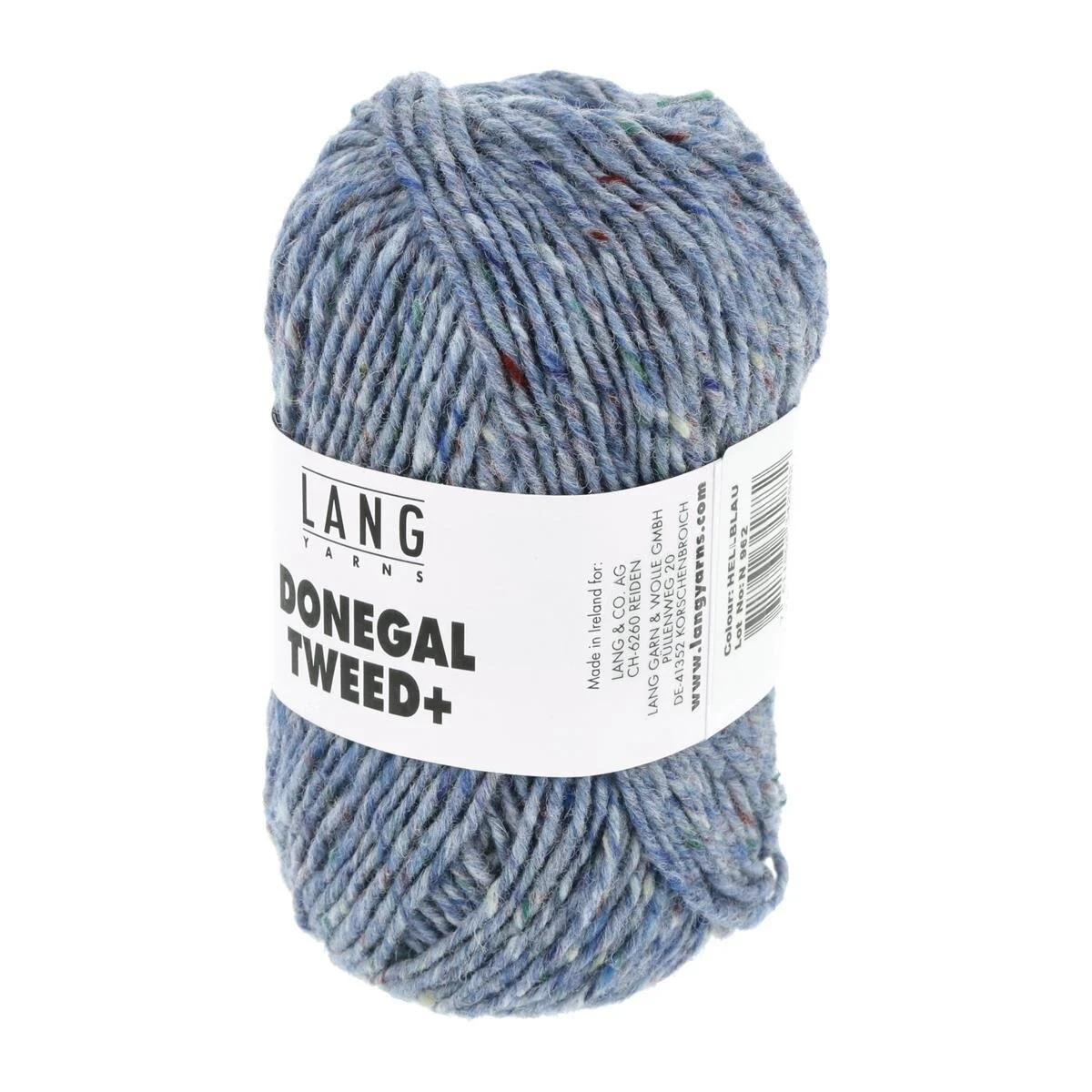 Lang Yarns - Donegal Tweed+ 0020 hellblau