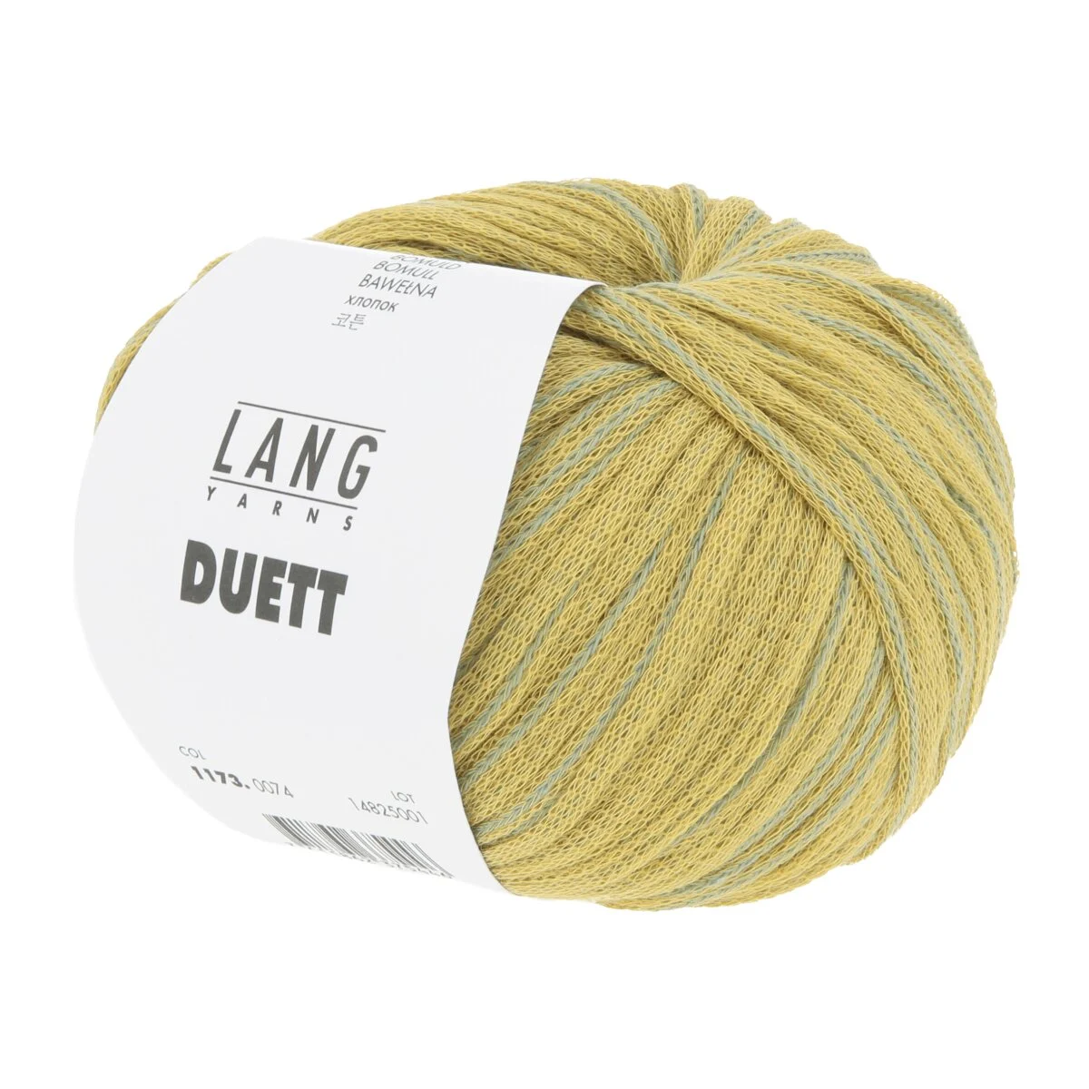 Lang Yarns - Duett 0074 atlantik zitrone