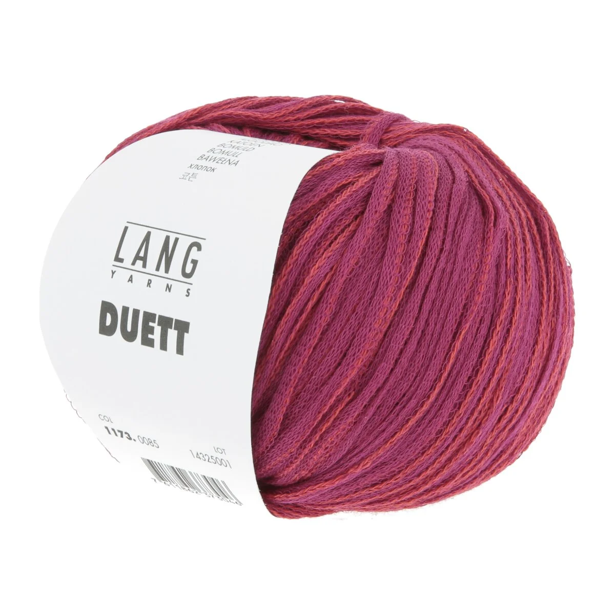 Lang Yarns - Duett 0085 pink orange