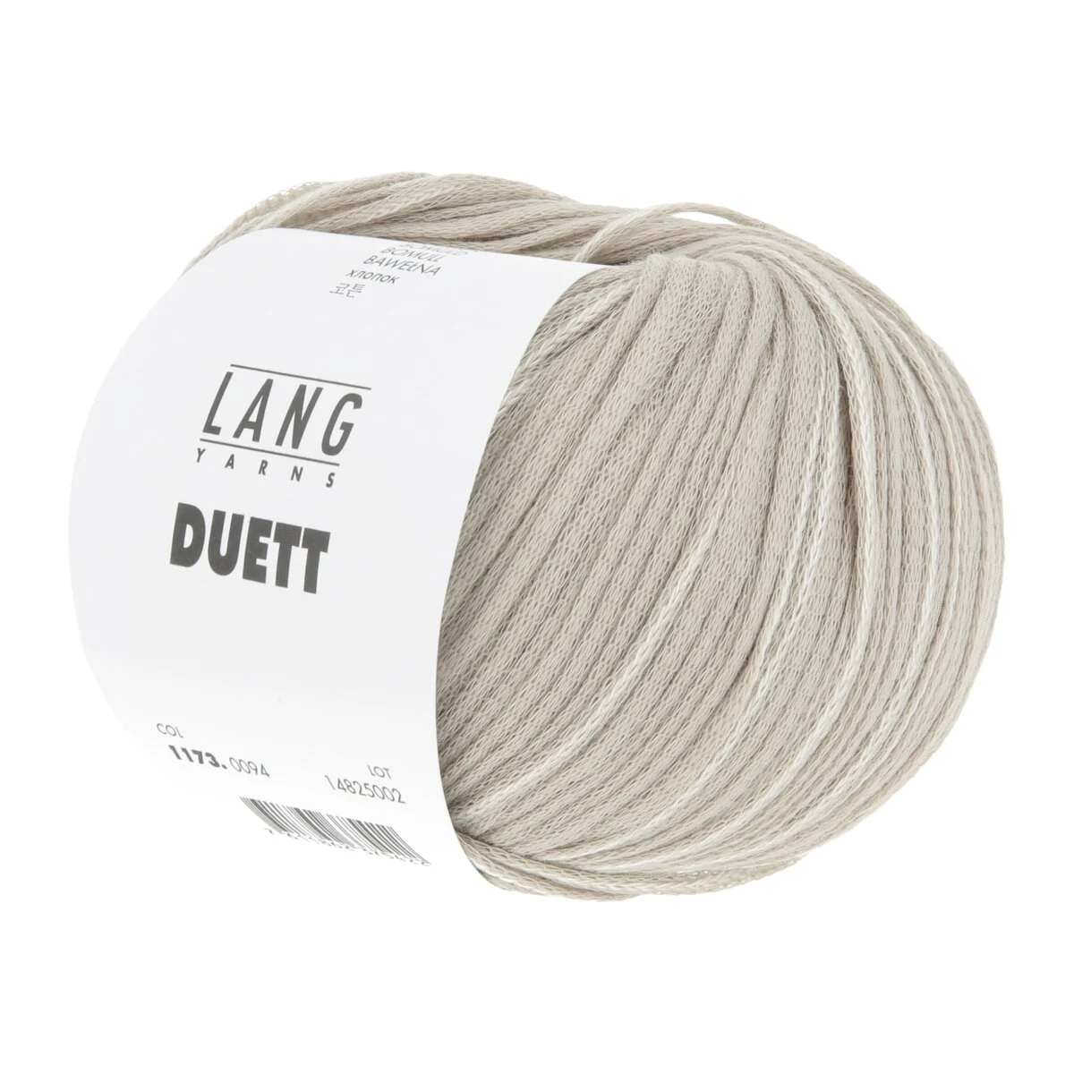 Lang Yarns - Duett 0094 offwhite hellbraun