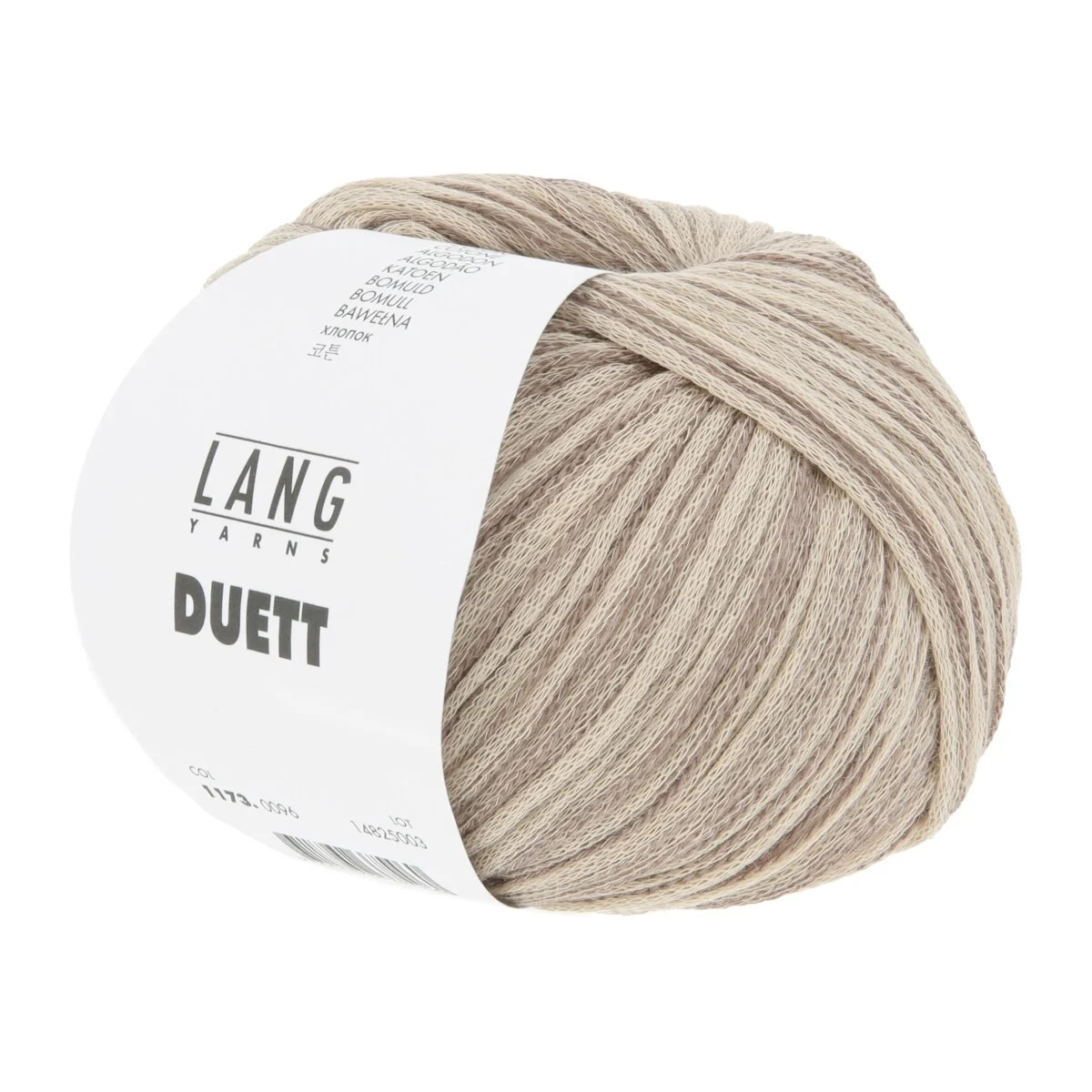 Lang Yarns - Duett 0096 graubraun beige