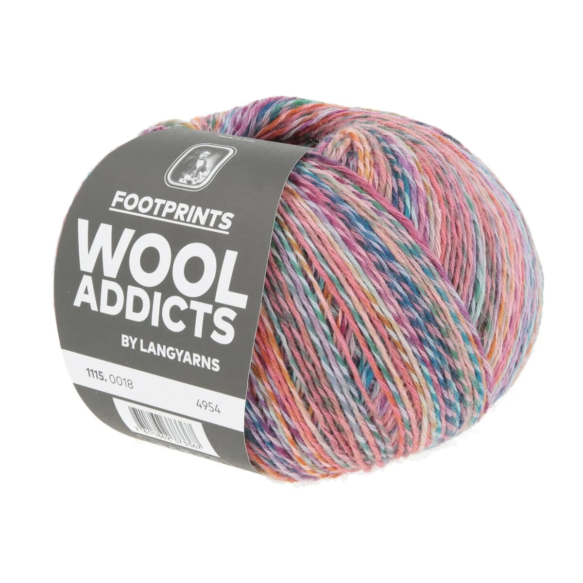 Lang Yarns - Footprints 0018 lilac berry blue