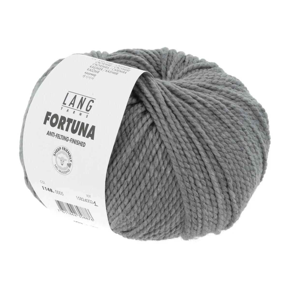 Lang Yarns - Fortuna 0005 grau