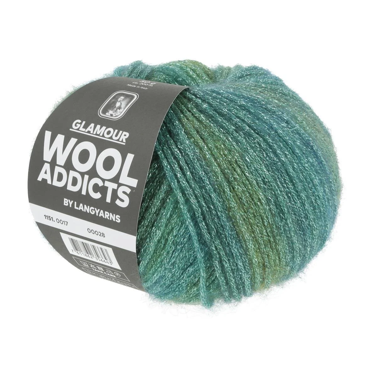 Lang Yarns - Glamour 0017 grün