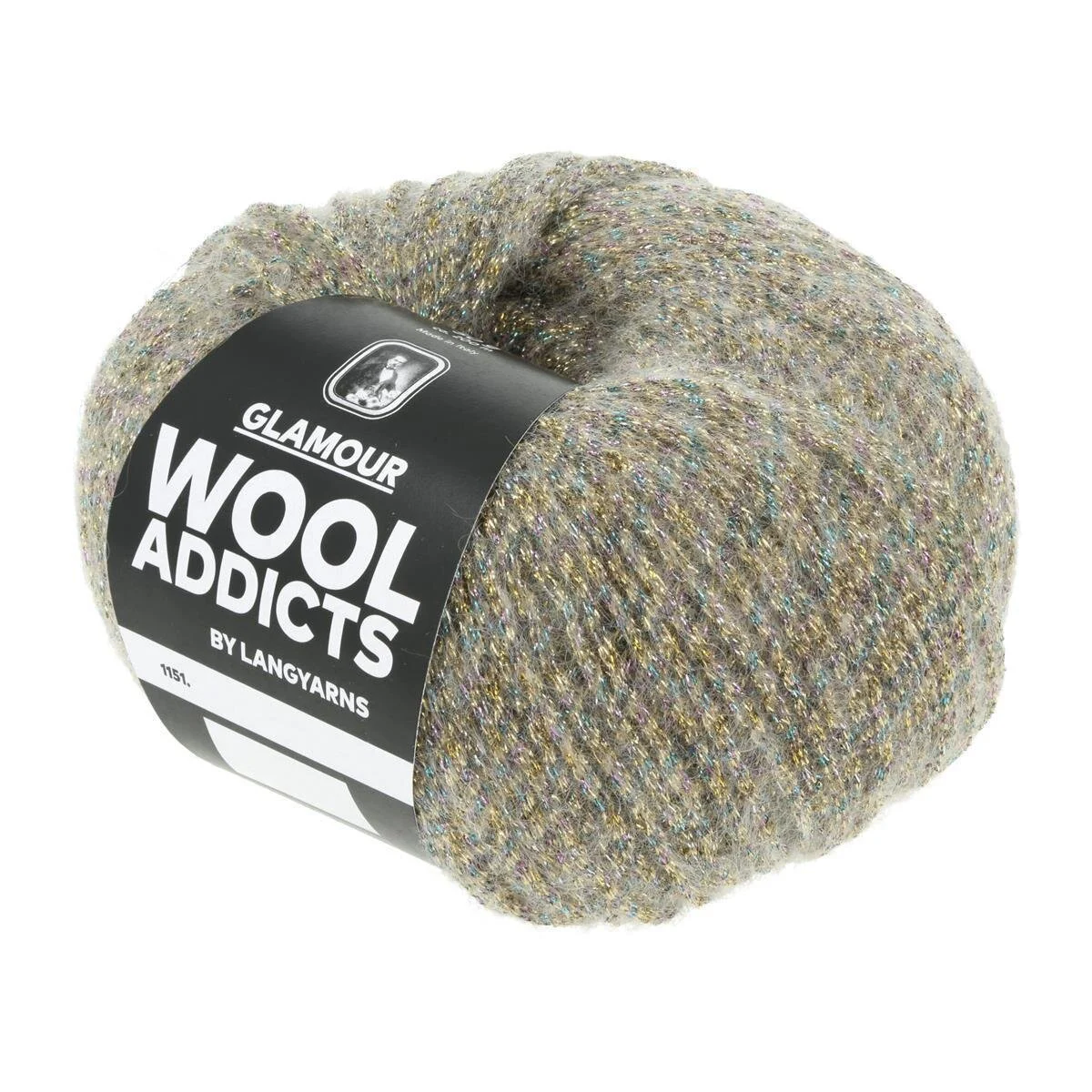 Lang Yarns - Glamour 0051 gold mouline