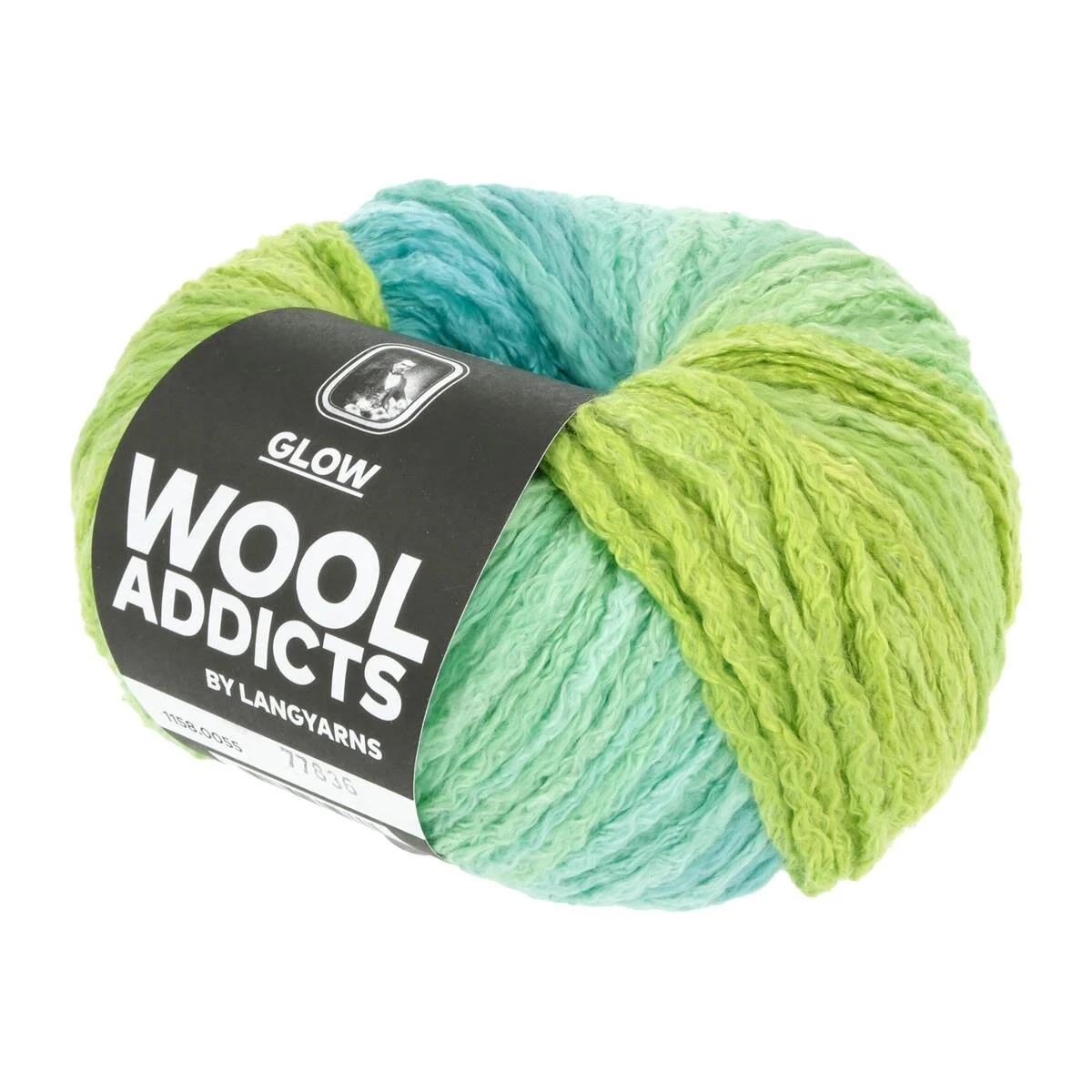 Lang Yarns - Glow 0055 green blue