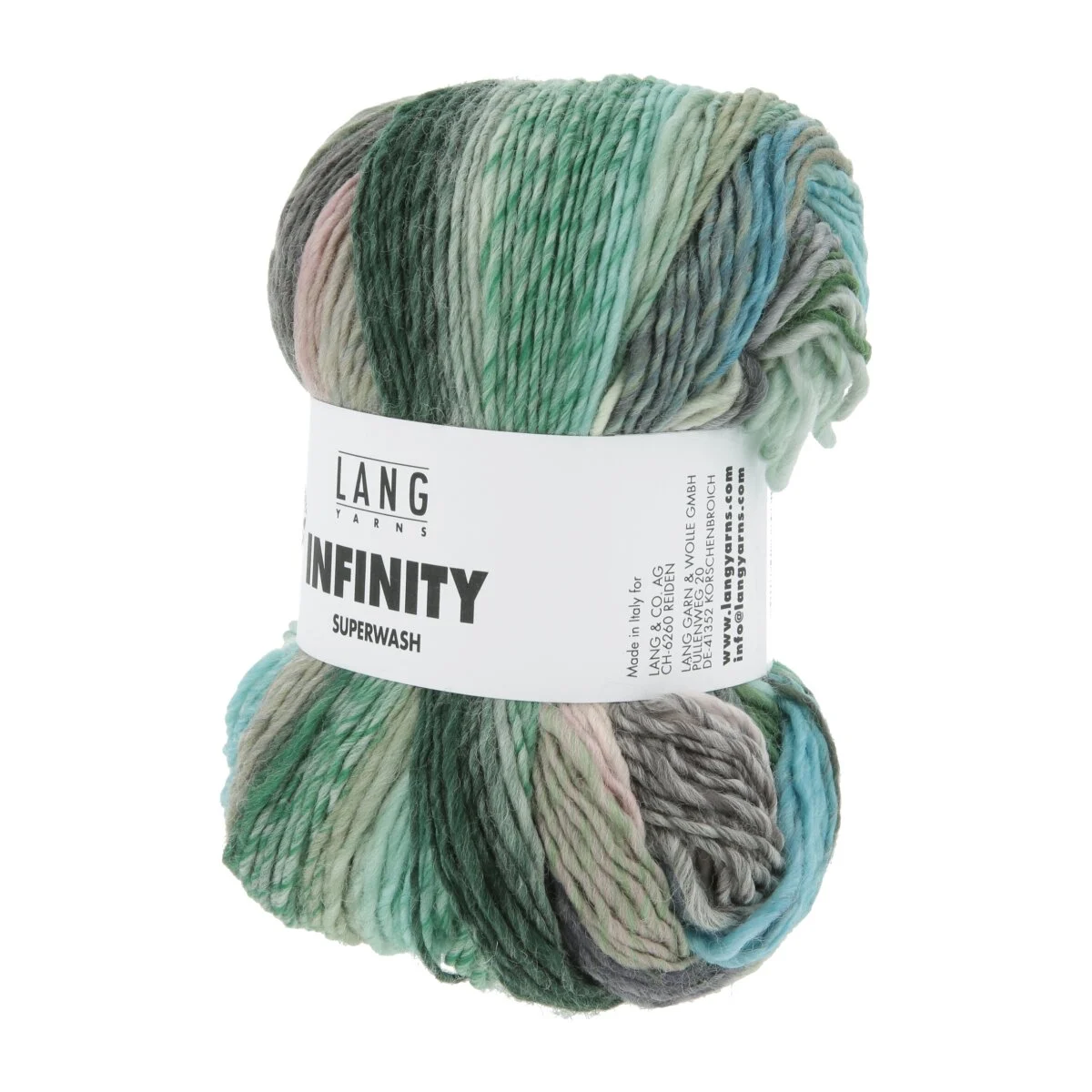 Lang Yarns - Infinity 0005 meadow greens