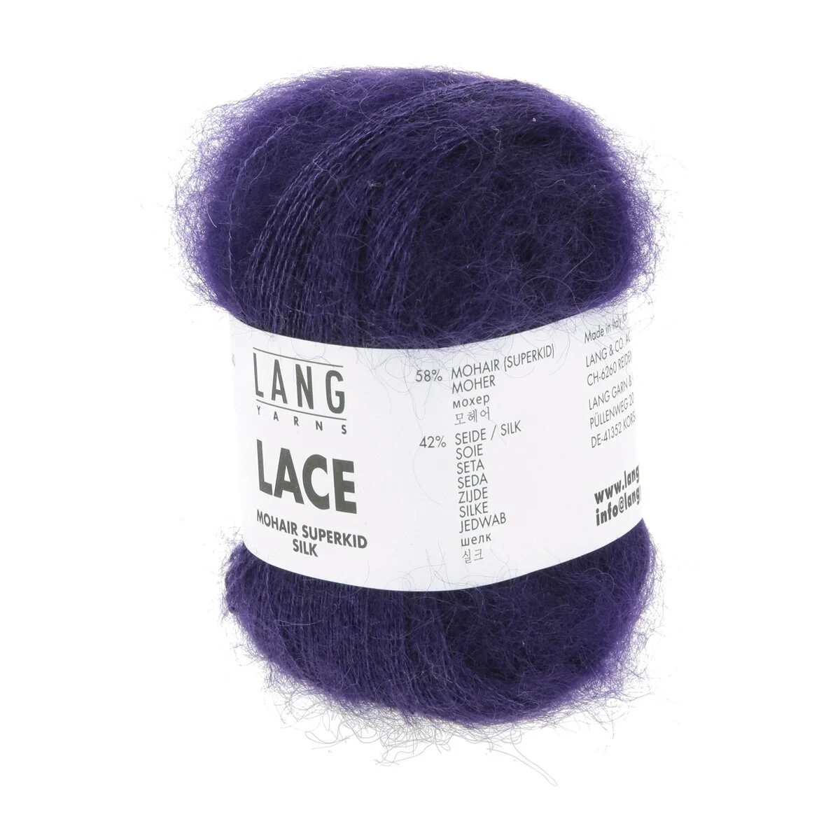 Lang Yarns - Lace 0090 violett royal