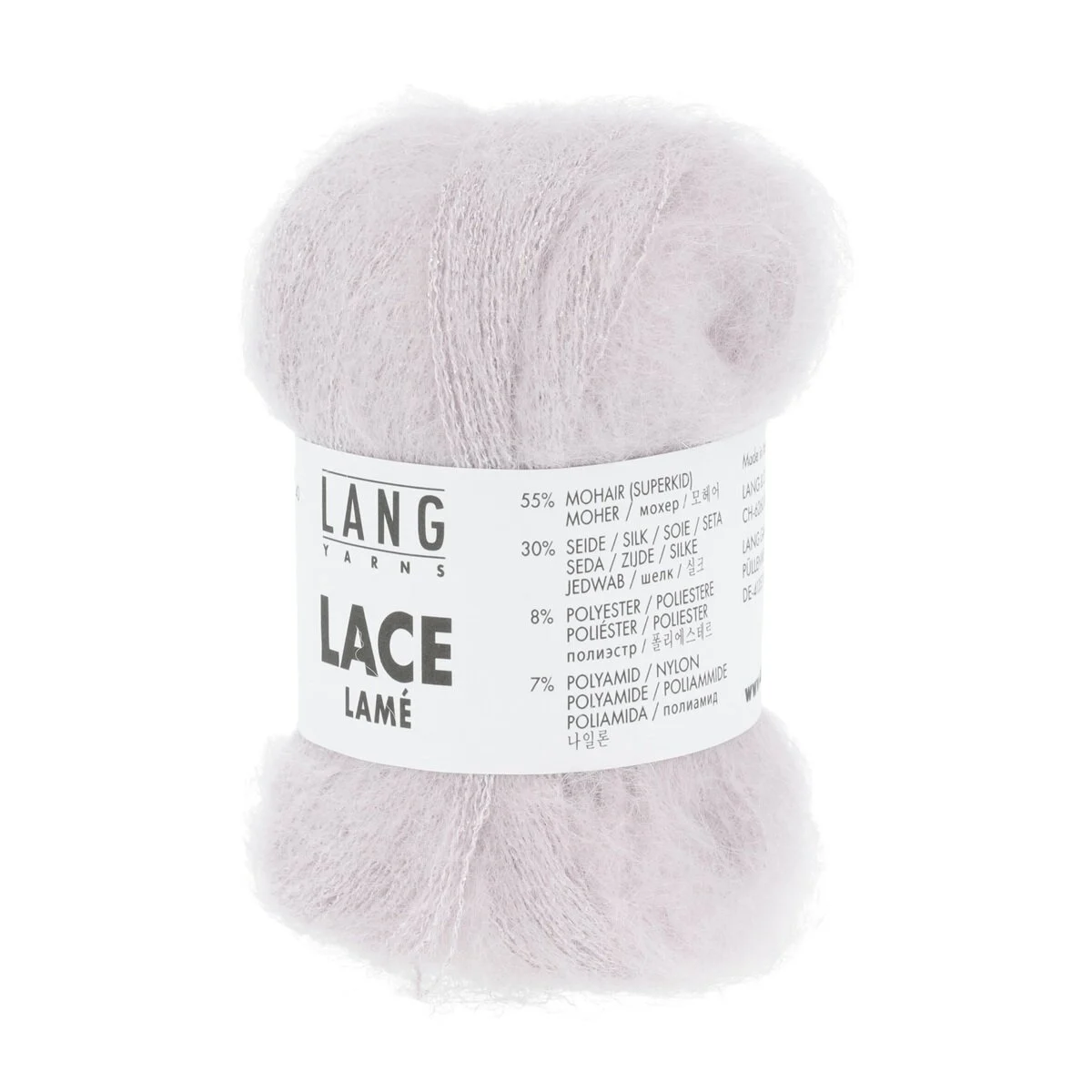Lang Yarns - Lace Lamé 0009 rosa