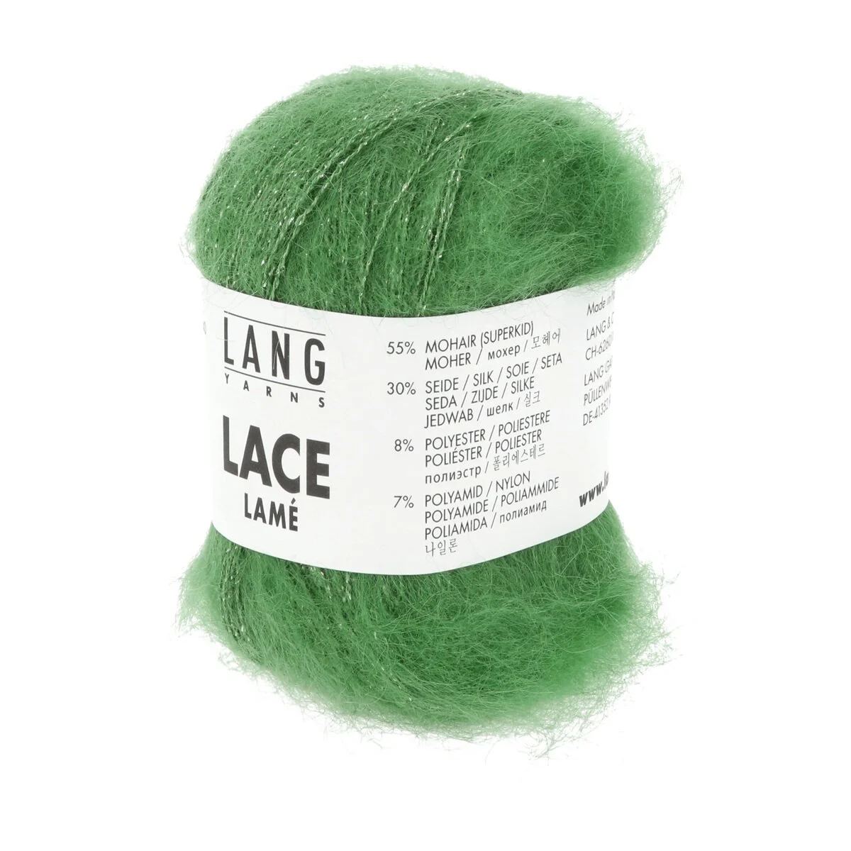 Lang Yarns - Lace Lamé 0017 blattgrün