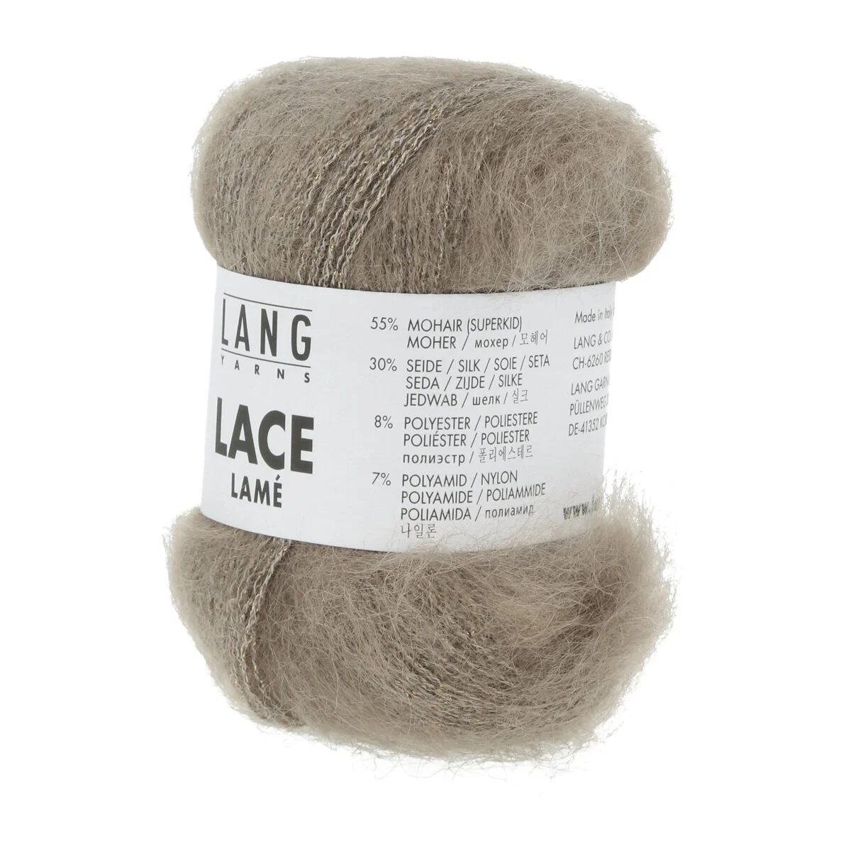 Lang Yarns - Lace Lamé 0039 camel