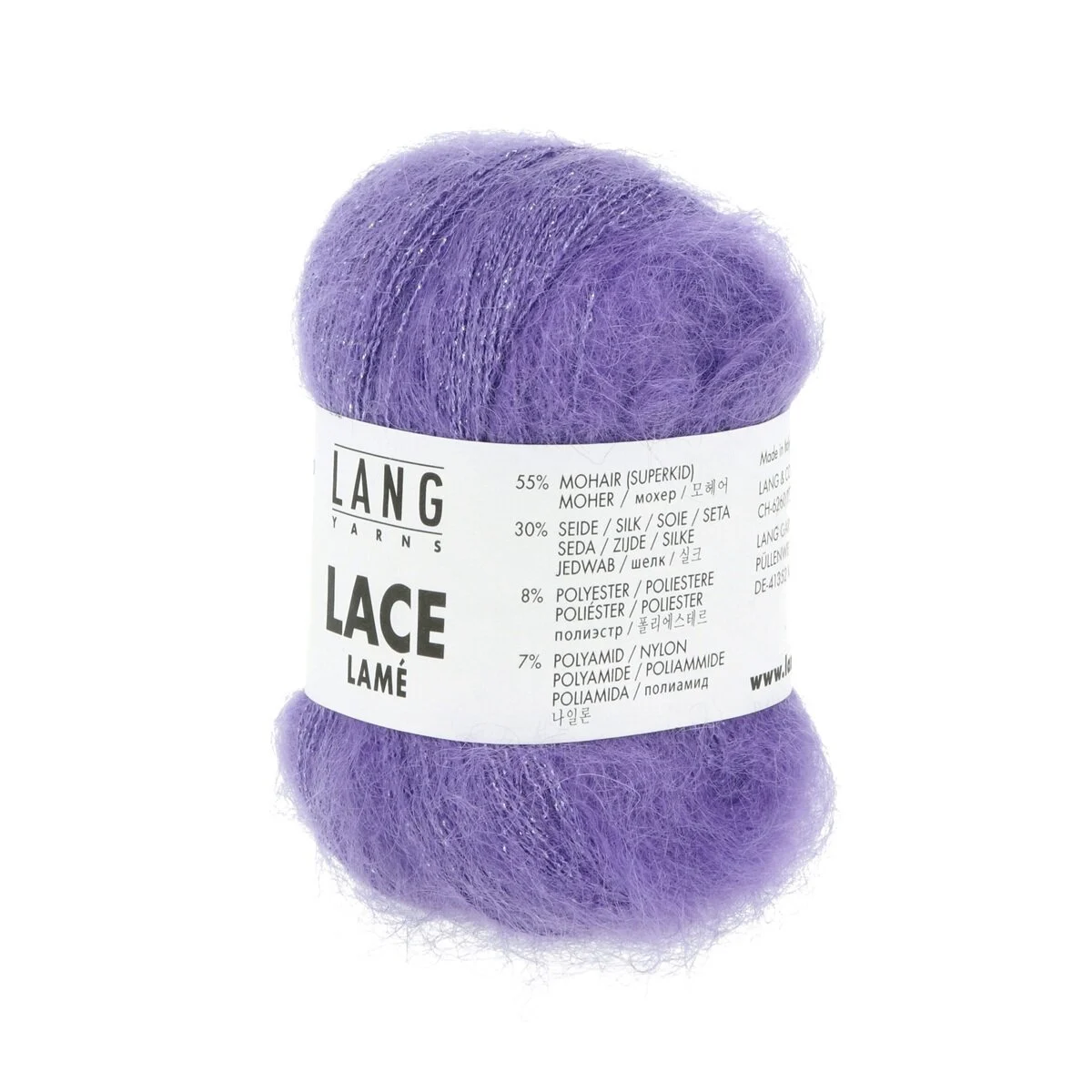 Lang Yarns - Lace Lamé 0046 flieder