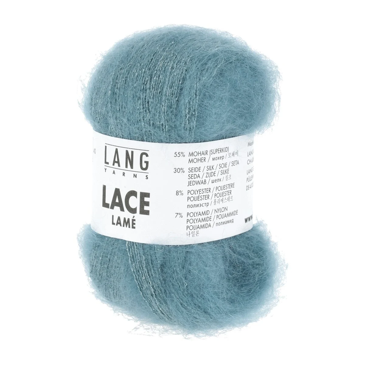 Lang Yarns - Lace Lamé 0074 atlantik